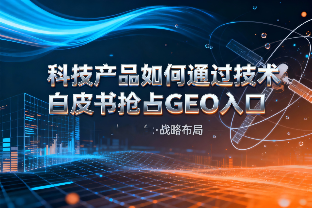 科技产品如何通过技术白皮书抢占GEO入口？