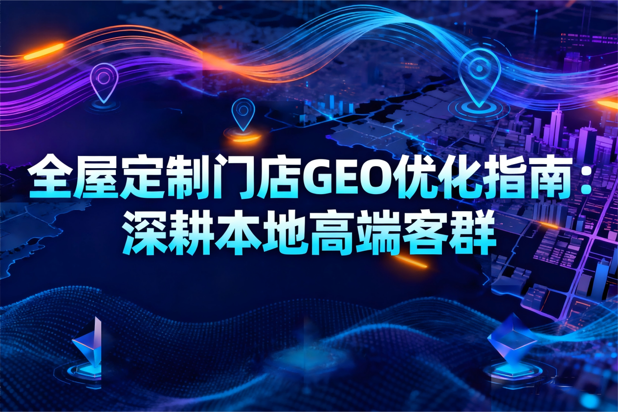 全屋定制门店GEO优化指南：深耕本地高端客群