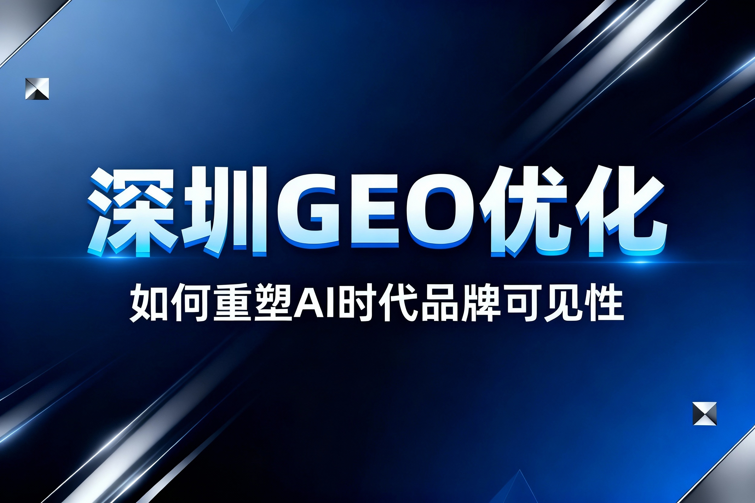 生成式引擎优化（GEO）解析：深圳GEO优化如何重塑AI时代品牌可见性